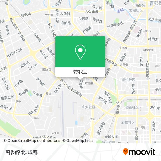科韵路北地图