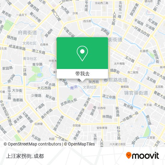 上汪家拐街地图