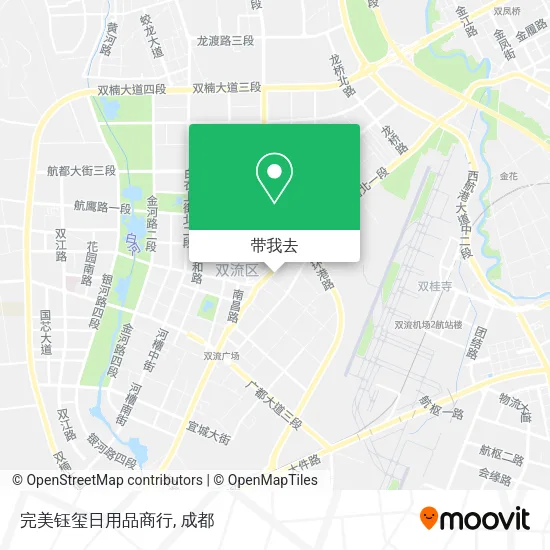 完美钰玺日用品商行地图