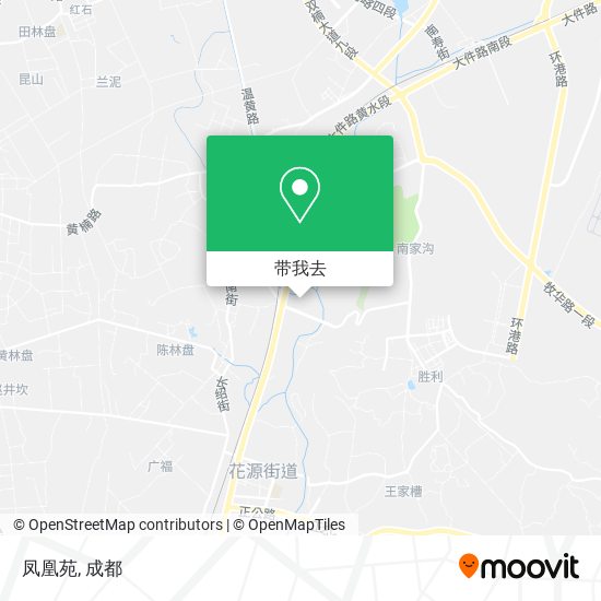 凤凰苑地图
