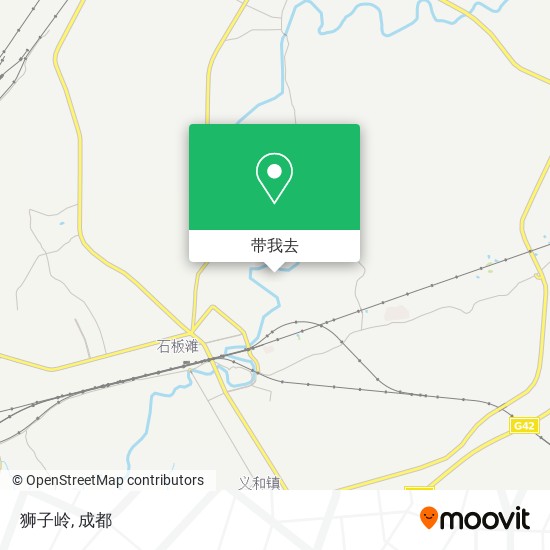 狮子岭地图