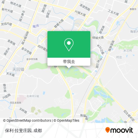 保利·拉斐庄园地图