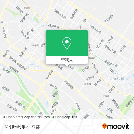 科创医药集团地图