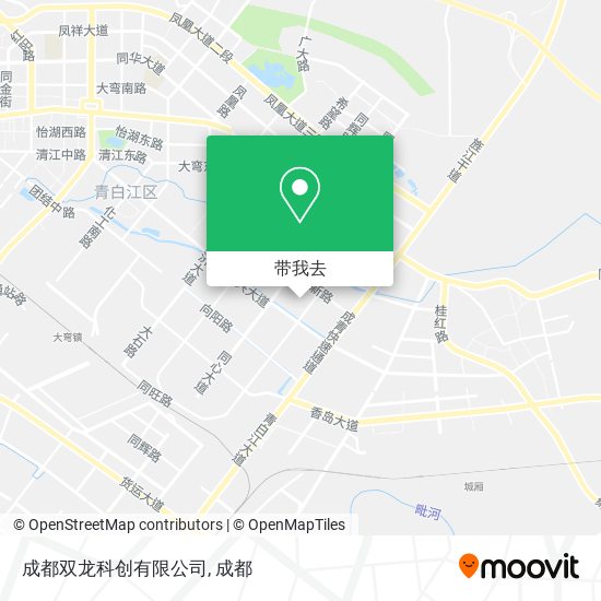 成都双龙科创有限公司地图