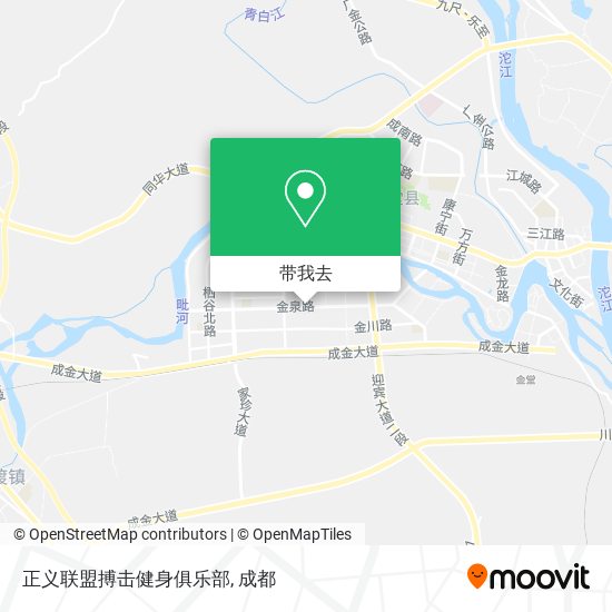 正义联盟搏击健身俱乐部地图