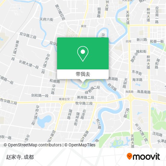 赵家寺地图