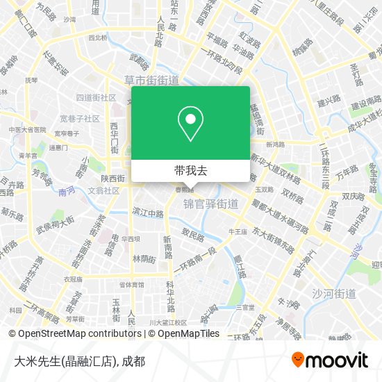 大米先生(晶融汇店)地图