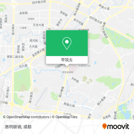 惠明眼镜地图