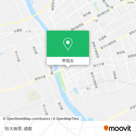 恒大御景地图