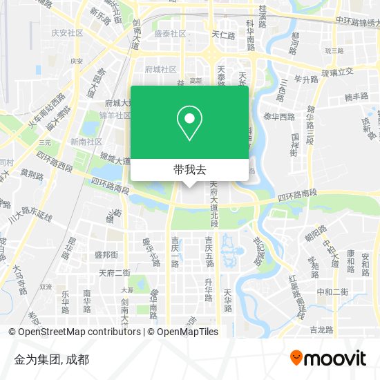 金为集团地图
