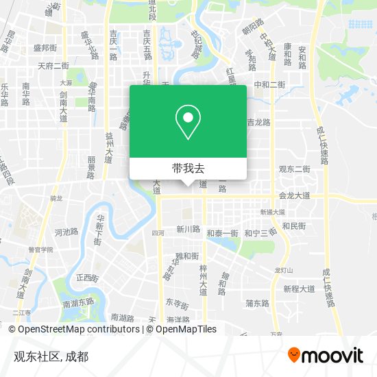 观东社区地图