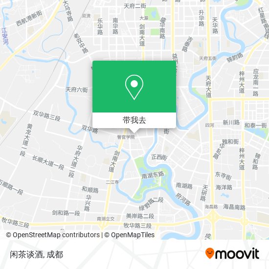 闲茶谈酒地图