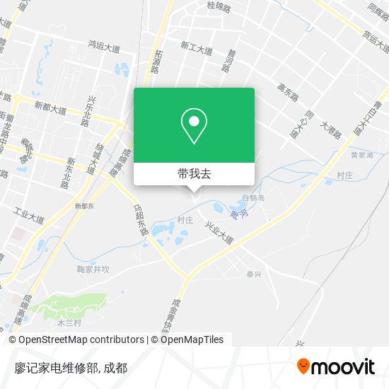 廖记家电维修部地图
