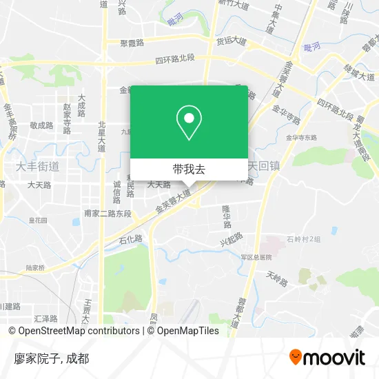 廖家院子地图