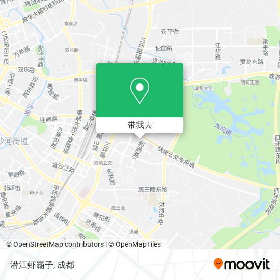 潜江虾霸子地图