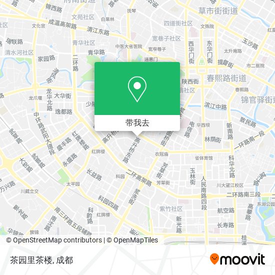 茶园里茶楼地图