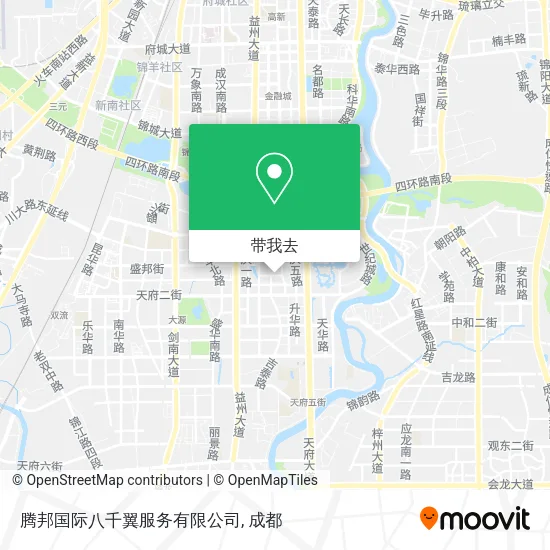 腾邦国际八千翼服务有限公司地图