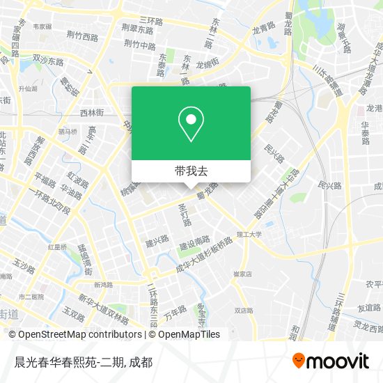 晨光春华春熙苑-二期地图