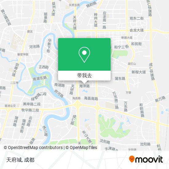 天府城地图