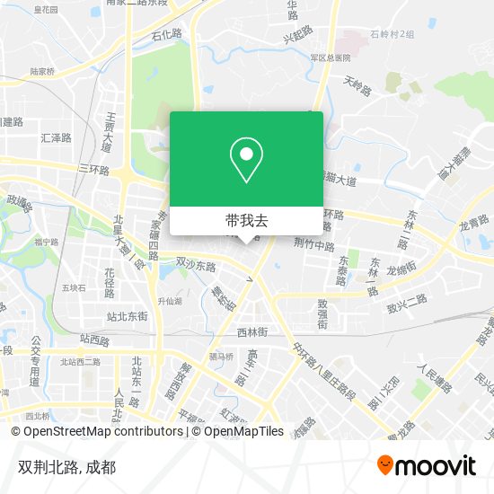 双荆北路地图