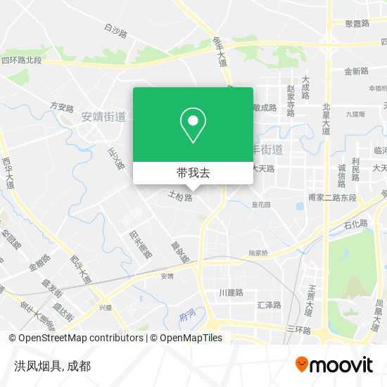 洪凤烟具地图