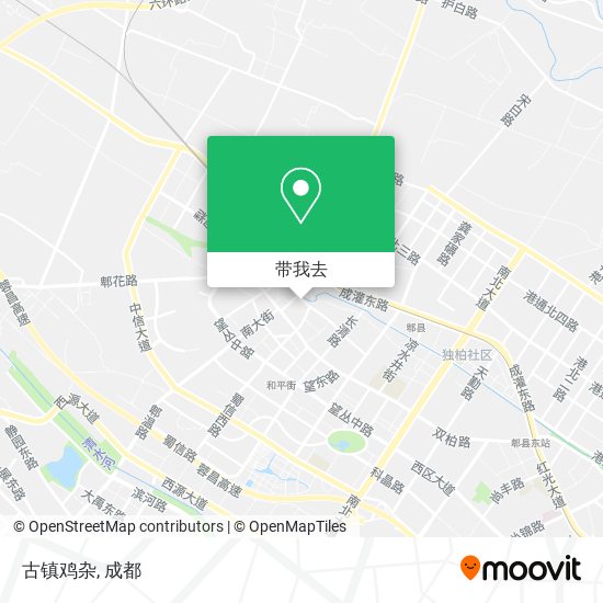古镇鸡杂地图