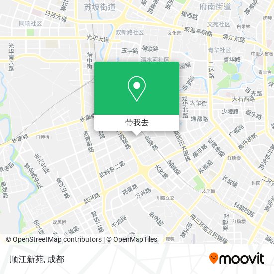 顺江新苑地图
