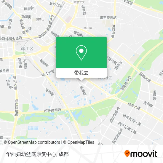 华西妇幼盆底康复中心地图