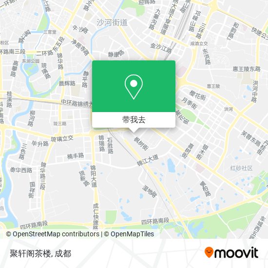 聚轩阁茶楼地图