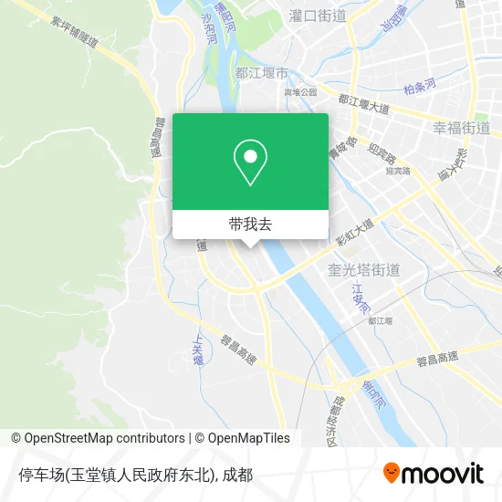 停车场(玉堂镇人民政府东北)地图