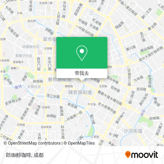 郎御醇咖啡地图