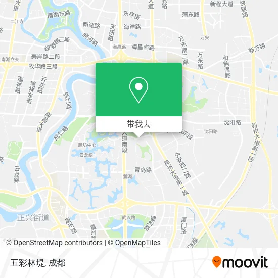 五彩林堤地图