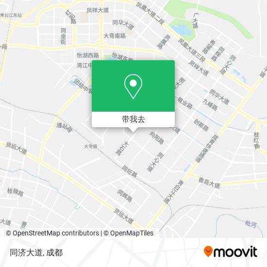 同济大道地图
