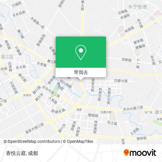 香悦云庭地图