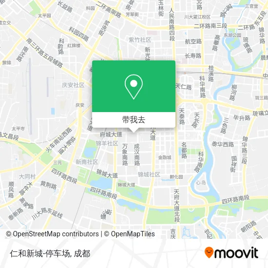 仁和新城-停车场地图