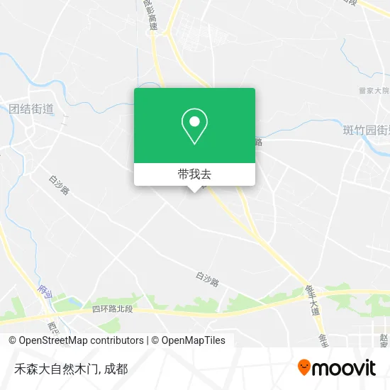 禾森大自然木门地图