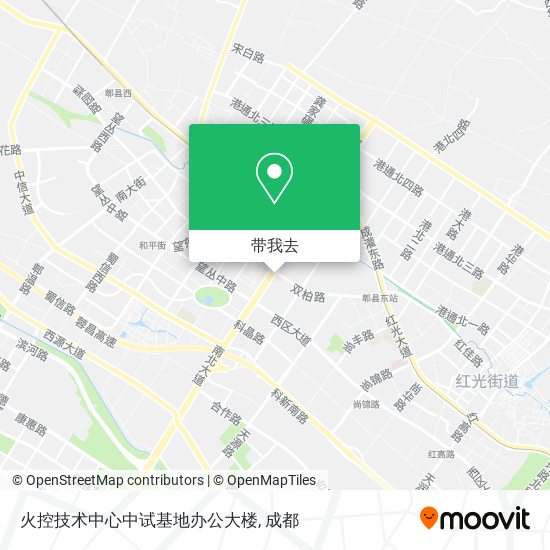 火控技术中心中试基地办公大楼地图