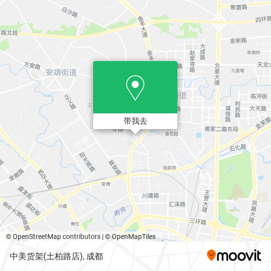 中美货架(土柏路店)地图
