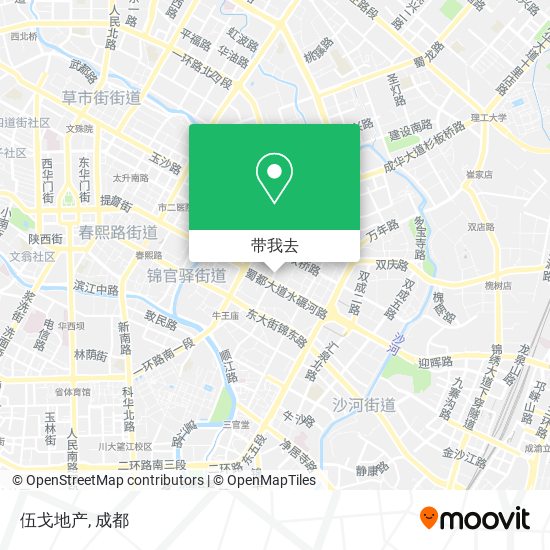伍戈地产地图