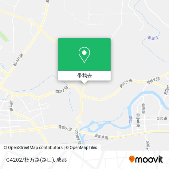 G4202/杨万路(路口)地图