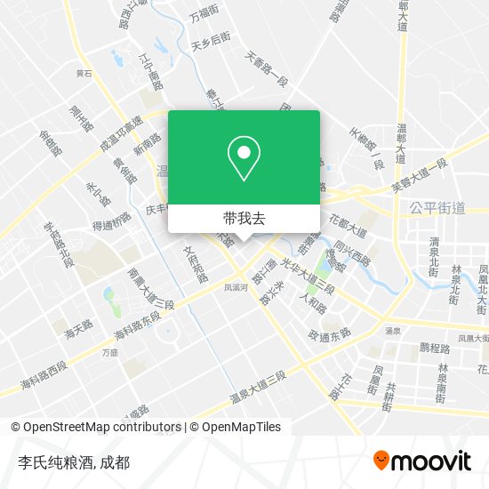 李氏纯粮酒地图