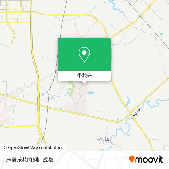雅居乐花园6期地图