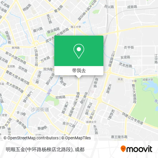明顺五金(中环路杨柳店北路段)地图