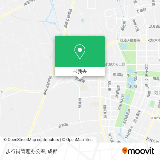 步行街管理办公室地图