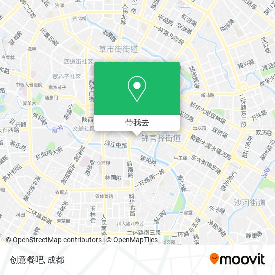 创意餐吧地图
