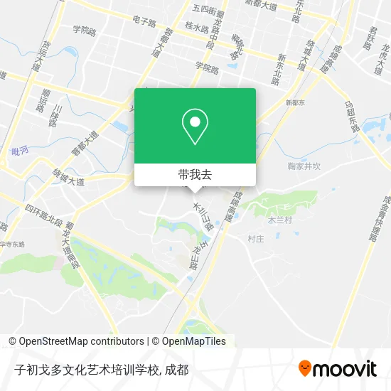 子初戈多文化艺术培训学校地图