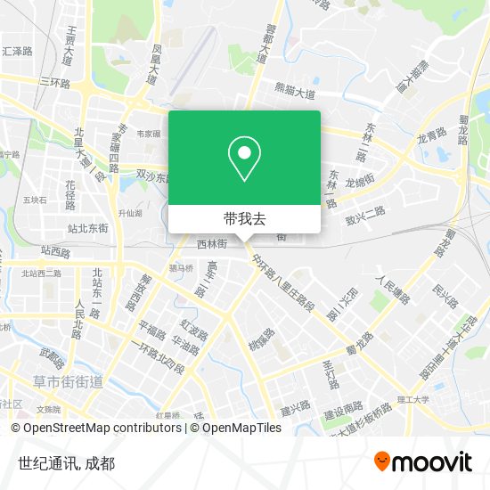 世纪通讯地图