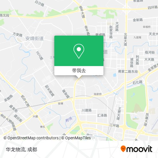 华龙物流地图