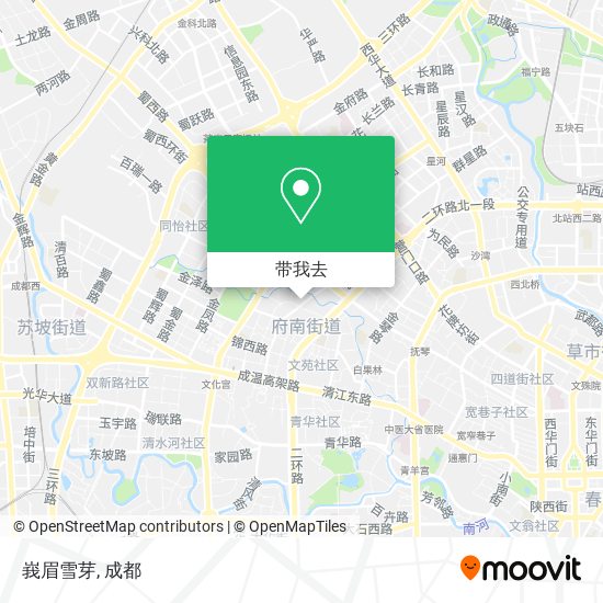 峩眉雪芽地图