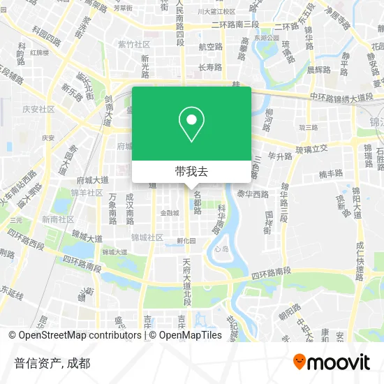 普信资产地图
